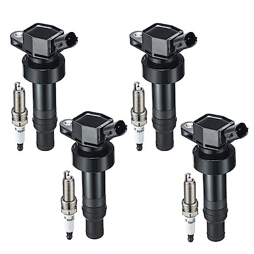 BDFHYK Coil Pack UF652 and Iridium Spark Plugs 93815...