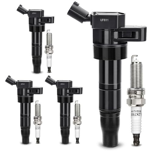 UF611 Ignition Coil & XP6203 Double Iridium Spark Plug...