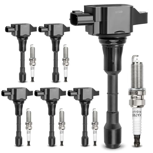 UF550 Ignition Coil & 1406 Double Iridium Spark Plug for...