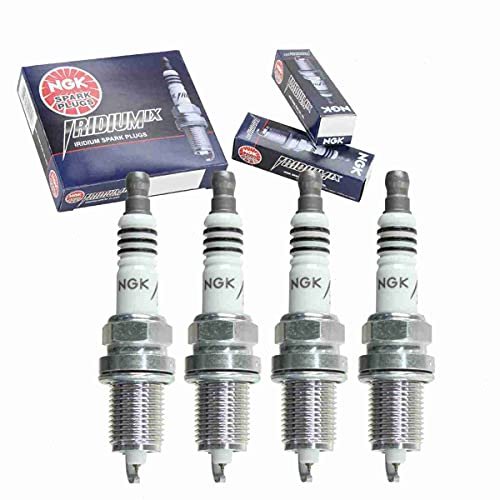 4 pc NGK Iridium IX Spark Plugs compatible with Jeep...