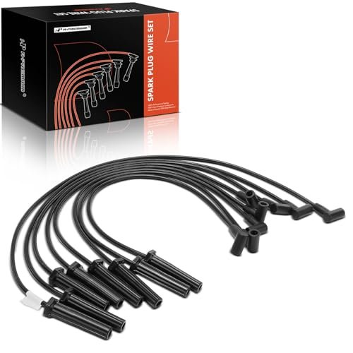 A-Premium 8PCS Spark Plug Wire Set Compatible with...