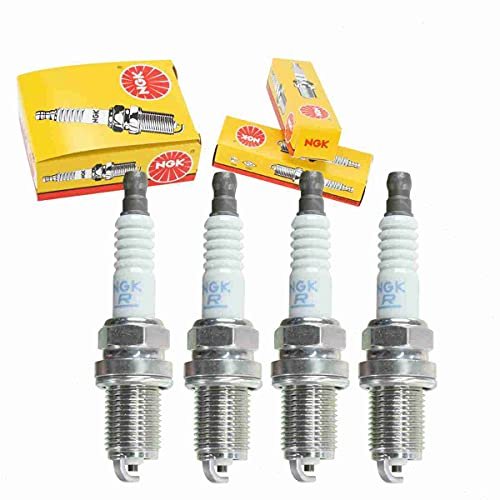 4 pc NGK Standard Spark Plugs compatible with Kia Rio...