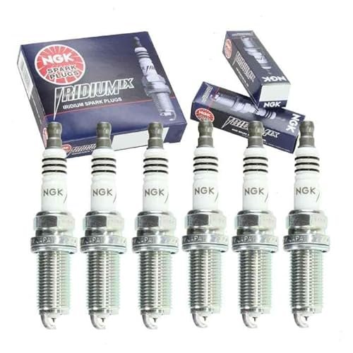 6 pc NGK Iridium IX Spark Plugs compatible with Lexus...