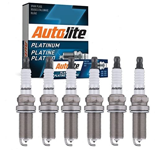 6 pc Autolite Platinum Spark Plugs compatible with Lexus...