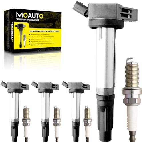 MOAUTO Set of 4 Ignition Coils Pack 90919-02255 GN10366 &...