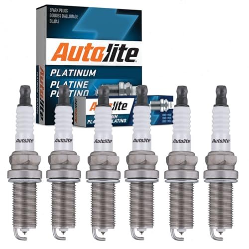 6 pc Autolite Platinum Spark Plugs compatible with Lexus...