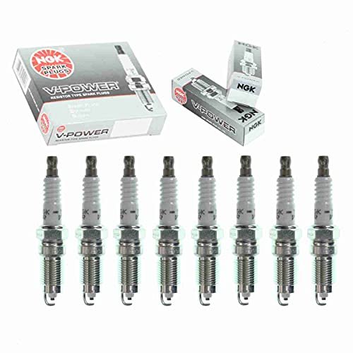 8 pc NGK V-Power Spark Plugs compatible with Lincoln Town...