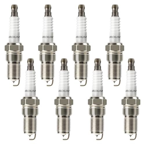 Iridium Spark Plugs 8 Pack 3186 TR5GP 7397 TR5IX Fit...