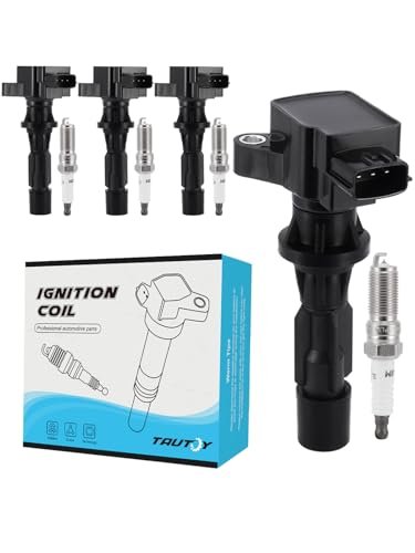 TAUTOY Set of 4 UF540 Ignition Coil Pack & Spark...