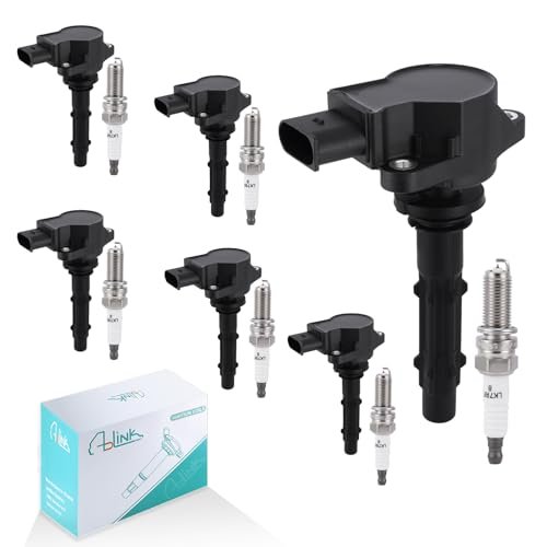 UF535 Ignition Coil Pack/95983 Spark Plugs 6PCS For...