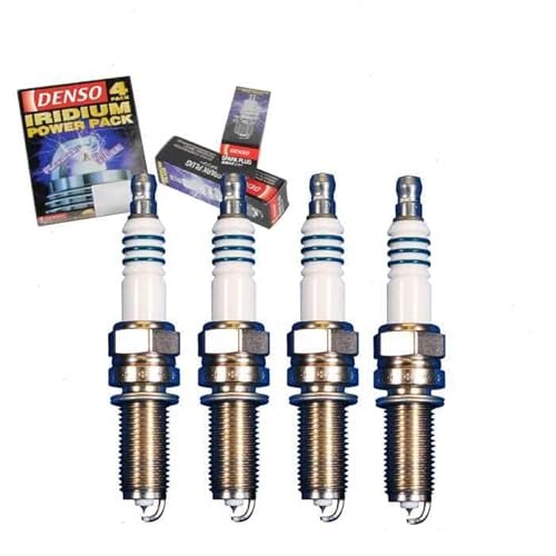 4 pc DENSO Iridium Power Spark Plugs compatible with...