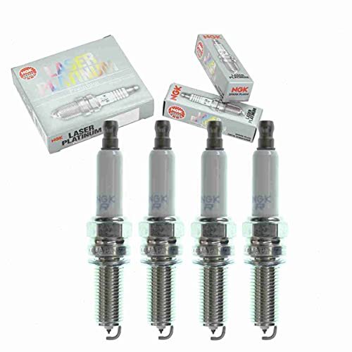 4 pc NGK Laser Platinum Spark Plugs compatible with...