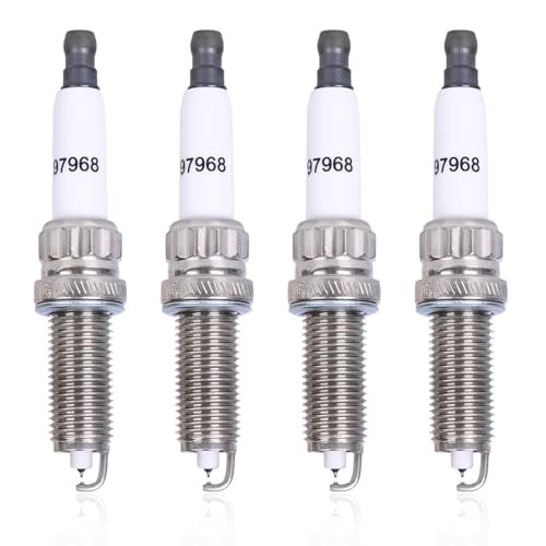 97968 Iridium Platinum Spark Plugs Compatible with...