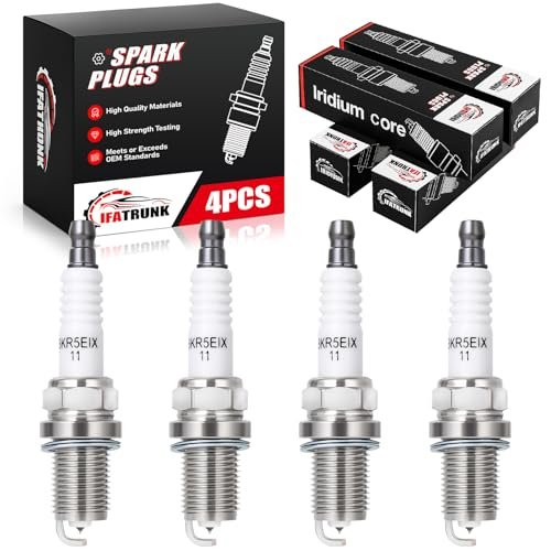 Iridium Spark Plugs 4PCS Compatible with Toyota Corolla...