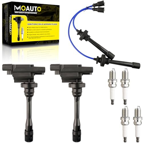 MOAUTO Set of 2 Ignition Coils Pack UF295 MD362907 &...