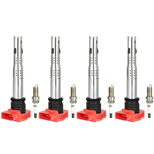 ECCPP UF-529 4 ignition coils with 4 iridium Spark Plugs...