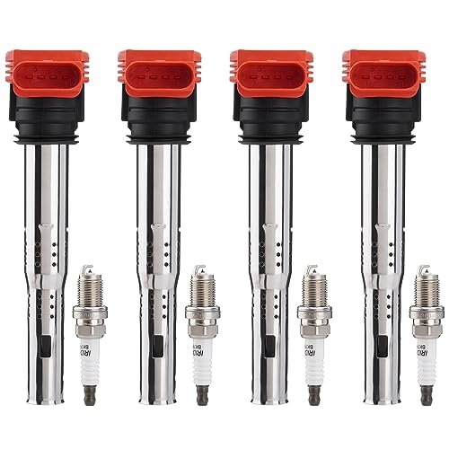 Ignition Coil Packs UF529 & Spark Plugs Set of...