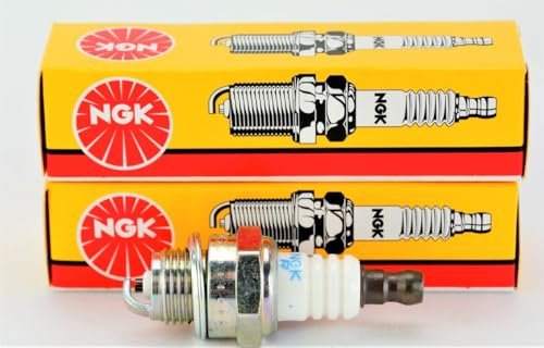 NGK (6703) BPMR7A Spark Plugs Individual Boxed - 2 Pack,...