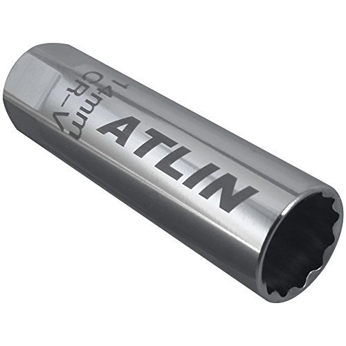 ATLIN 14mm Spark Plug Socket - Thin Wall Spark Plug...