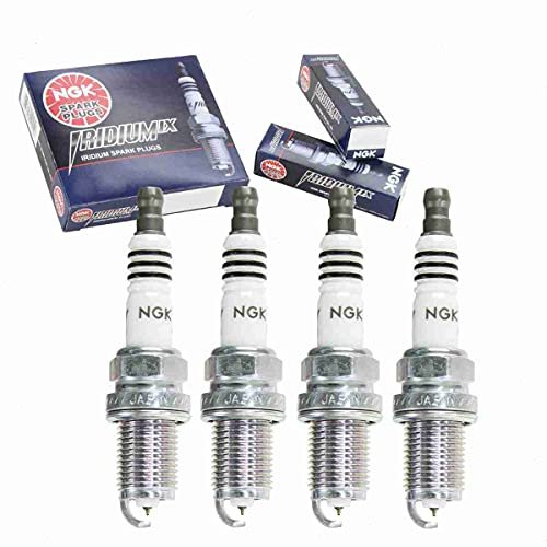 4 pc NGK Iridium IX Spark Plugs compatible with Mazda...