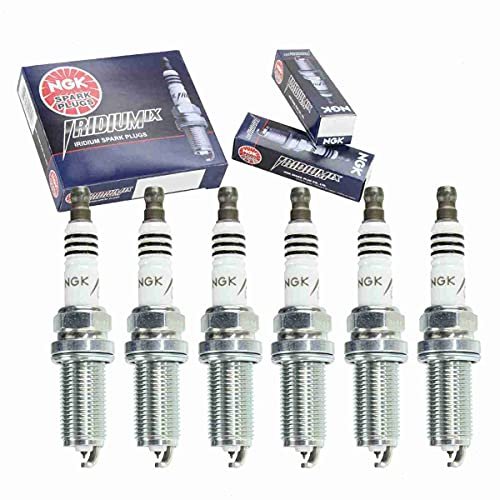 6 pc NGK Iridium IX Spark Plugs compatible with Nissan...