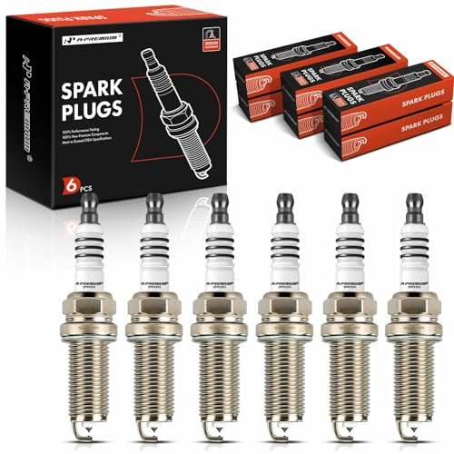 A-Premium Iridium Platinum Spark Plugs 93501 LKAR7BIX-11S...
