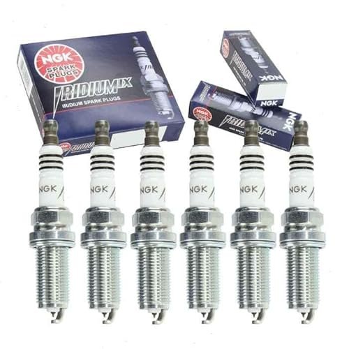6 pc NGK Iridium IX Spark Plugs compatible with Nissan...