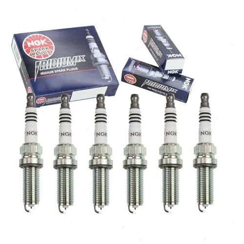 6 pc NGK Iridium IX Spark Plugs compatible with Nissan...