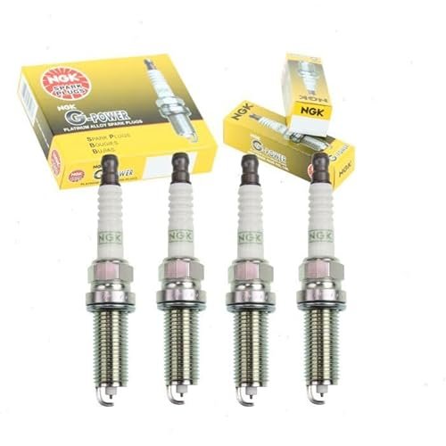 4 pc NGK G-Power Spark Plugs compatible with Nissan Rogue...