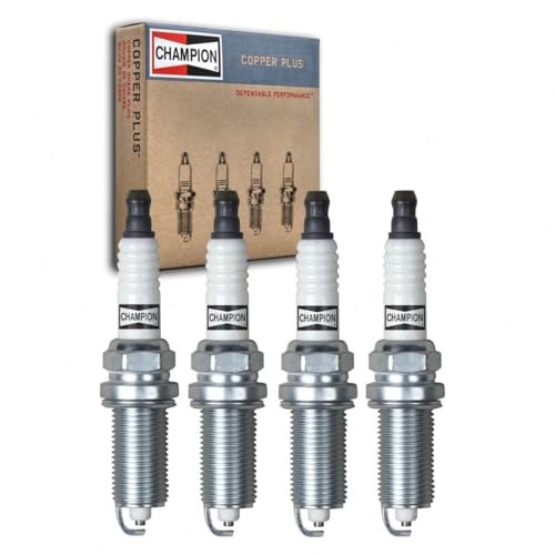 4 pc Champion Copper Plus Spark Plugs compatible with...
