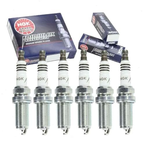 6 pc NGK Iridium IX Spark Plugs compatible with Nissan...
