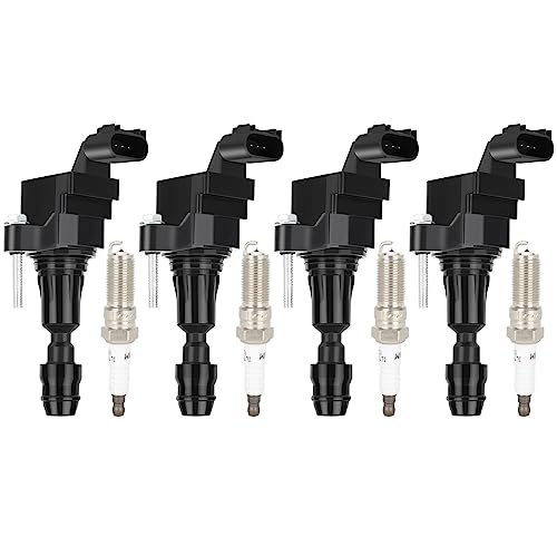 ECCPP UF491 4 ignition coils with 4 iridium Spark Plugs...