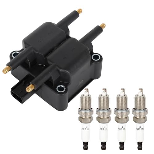 ECCPP UF403 1 ignition coils with 4 iridium Spark Plugs...