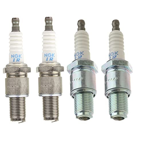 NGK Laser Iridium Set Of 4 Spark Plugs for Mazda...