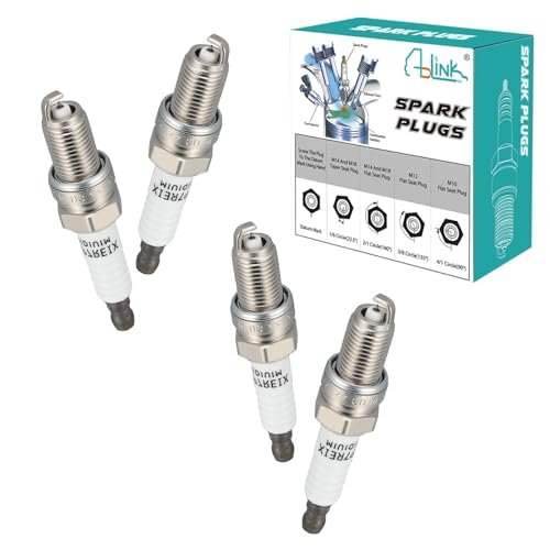 AULINK 4PCS Duble Iridium DCPR7EIX 6046 Spark Plugs For...