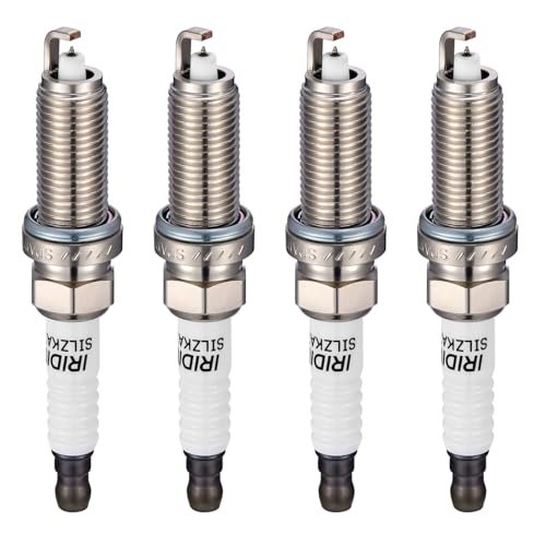 SYKRSS SILZKAR7B11 Iridium Platinum Spark Plugs 4 Pack -...