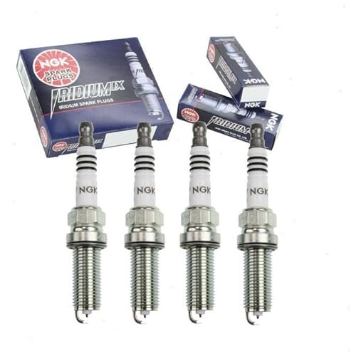 4 pc NGK Iridium IX Spark Plugs compatible with Subaru...