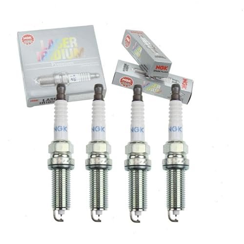 4 pc NGK Laser Iridium Spark Plugs compatible with Subaru...