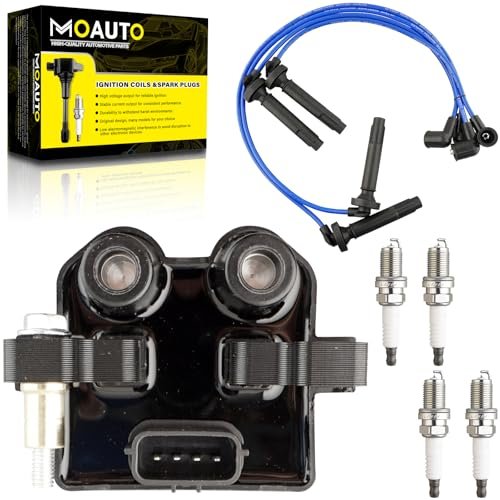 MOAUTO Set of 1 Ignition Coils Pack UF566 22433-AA500 &...
