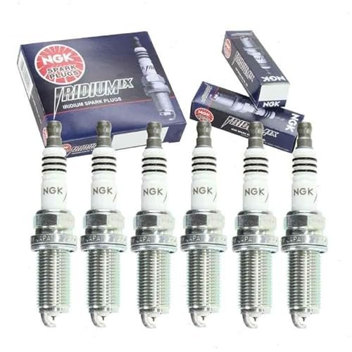 6 pc NGK Iridium IX Spark Plugs compatible with Subaru...