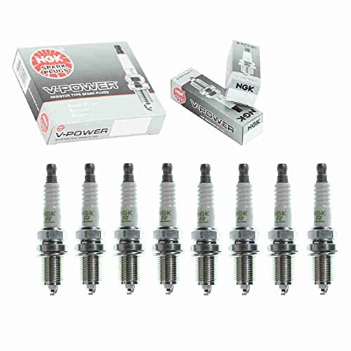 8 pc NGK V-Power Spark Plugs compatible with Toyota...