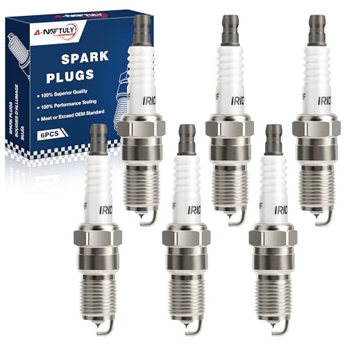 Iridium Spark Plugs 6 Pack 7164 TR55IX Compatible with...