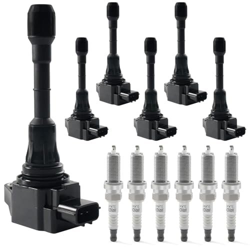 Set of 6 Ignition Coil Pack & Iridium Spark Plugs...