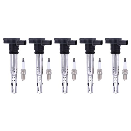 ApplianPar Ignition Coil and Spark Plug for VW Beetle for...