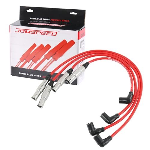 JDMSPEED New 8MM Spark Plug Wire Set 27588 Replacement...