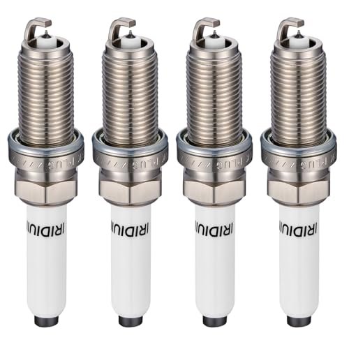 SYKRSS 94833 Iridium Platinum Spark Plugs 4 Pack -...