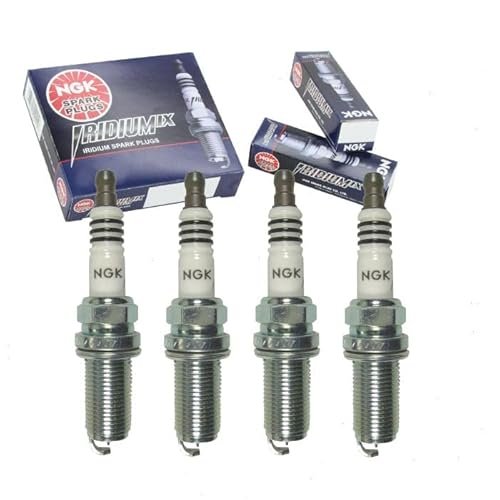 4 pc NGK Iridium IX Spark Plugs compatible with Subaru...