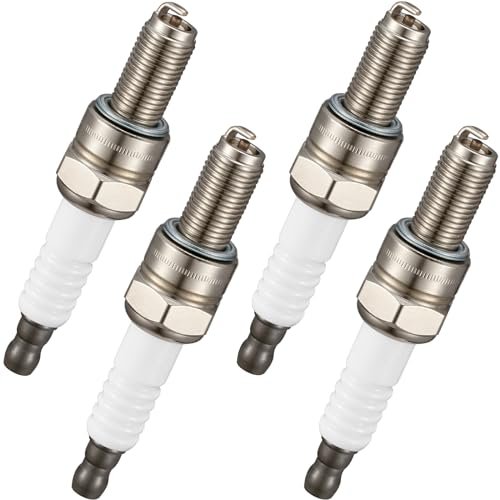 BDFHYK 6955 Iridium Spark Plugs Compatible with Yamaha for...