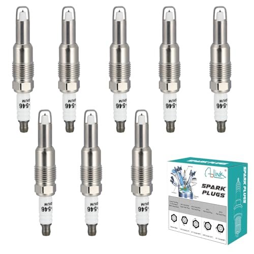 AULINK Pack of 8 Nickel Material SP515 SP546 Spark Plugs...