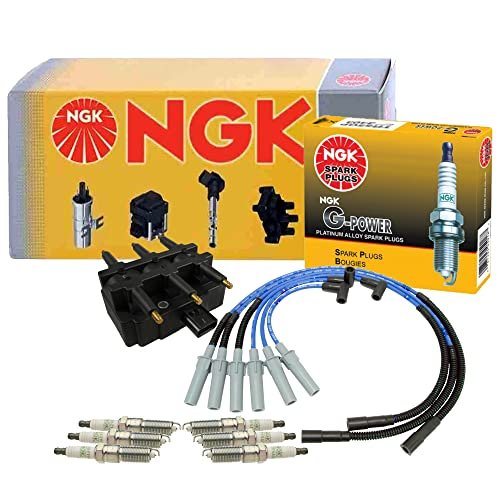 NGK Ignition Coil Wires & 6 G-Power Platinum Spark Plugs...